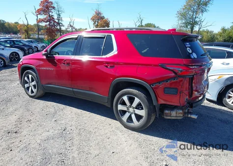 2022 Chevrolet Traverse Fwd Lt Leather из США, поврежденный, VIN 1GNERHKWXNJ122305